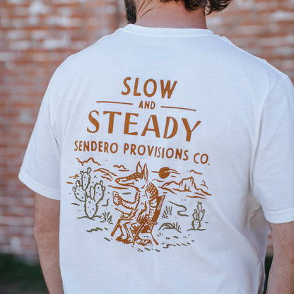 Mens Slow & Steady Sendero Tee