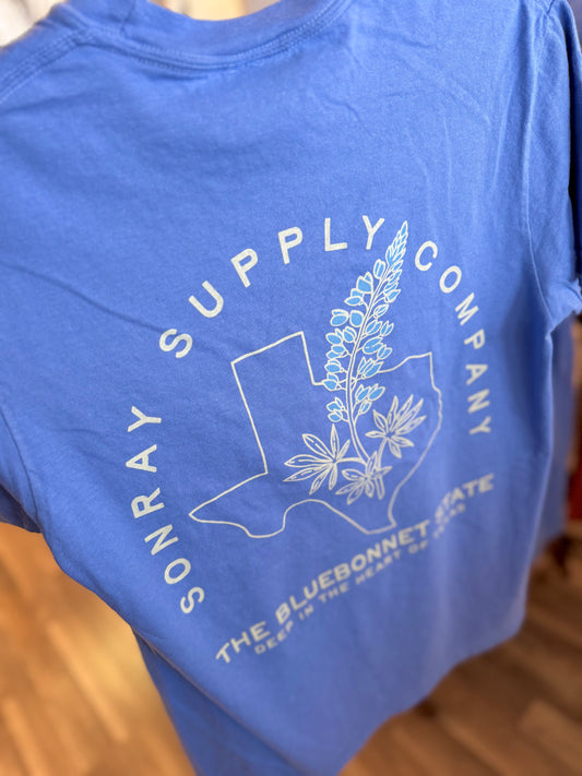 Sonray Bluebonnet Mystic Blue Tee