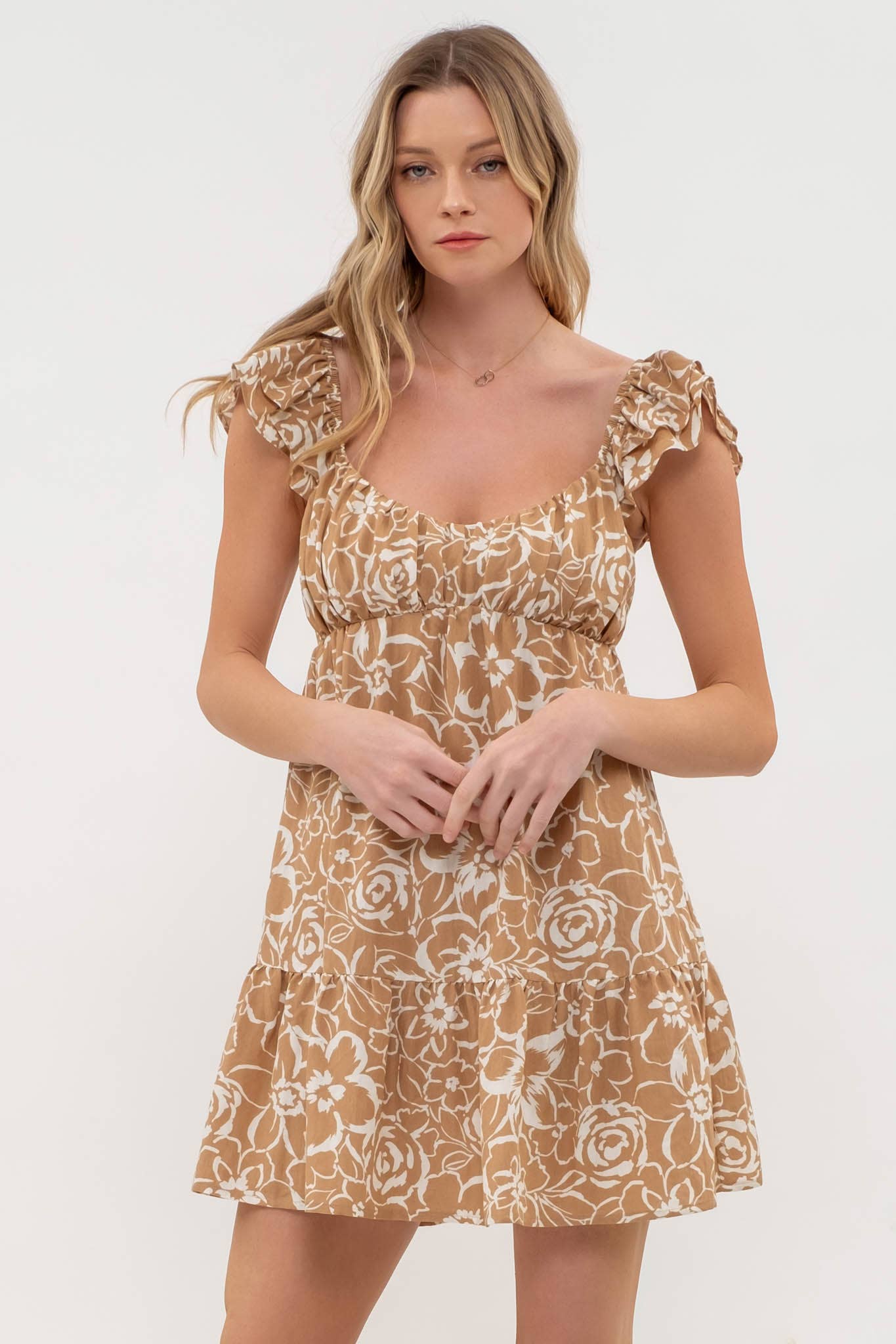 Kenai Floral Tiered Dress