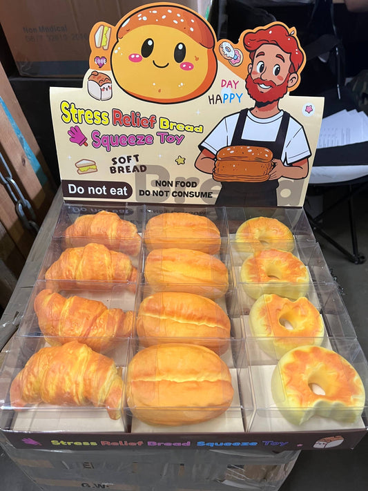 Squishy Foam Bread Toy