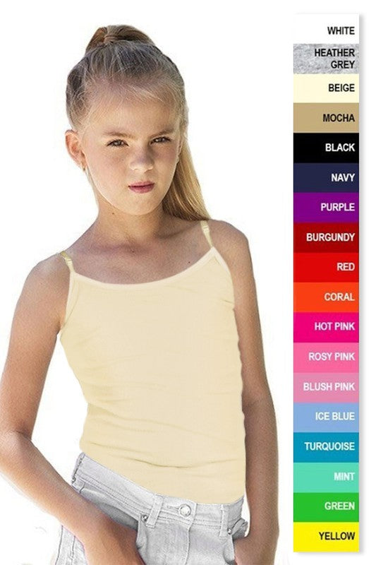 **SALE!!** Girls Solid Cami