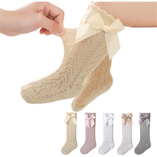 Baby/Toddler Girls Bow Knee Socks