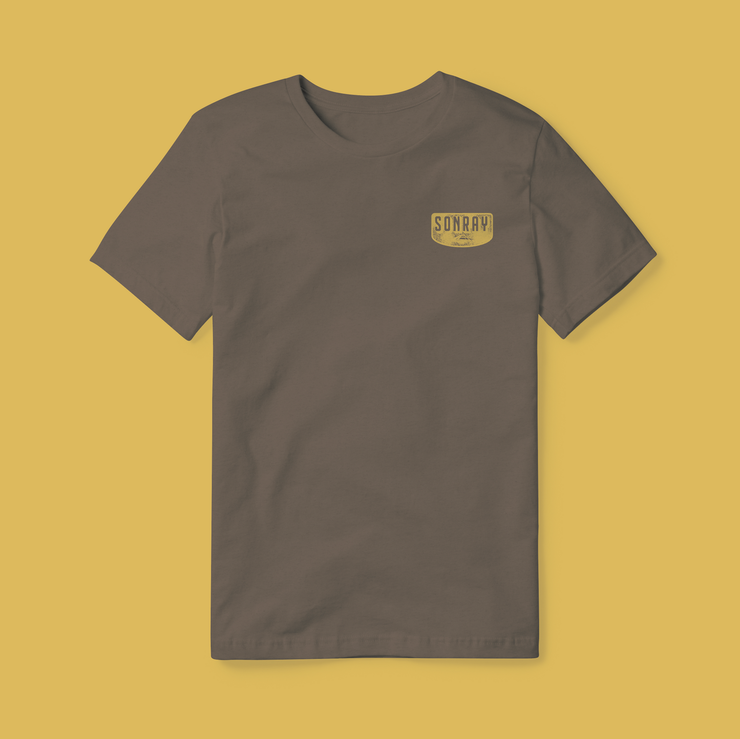 Adult SonRay Marfa Hotel Brown Tee