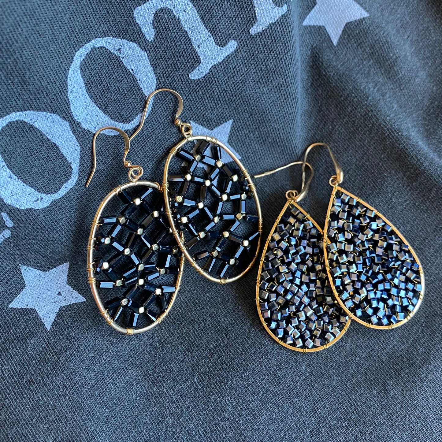 Sydney Netted Dangle Earrings