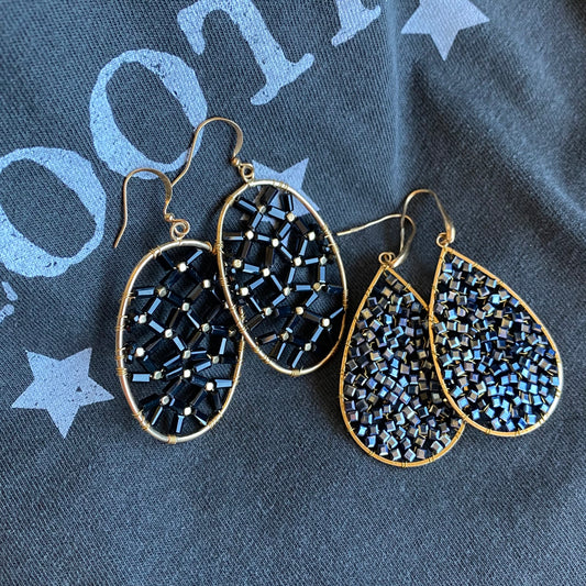 Sydney Netted Dangle Earrings