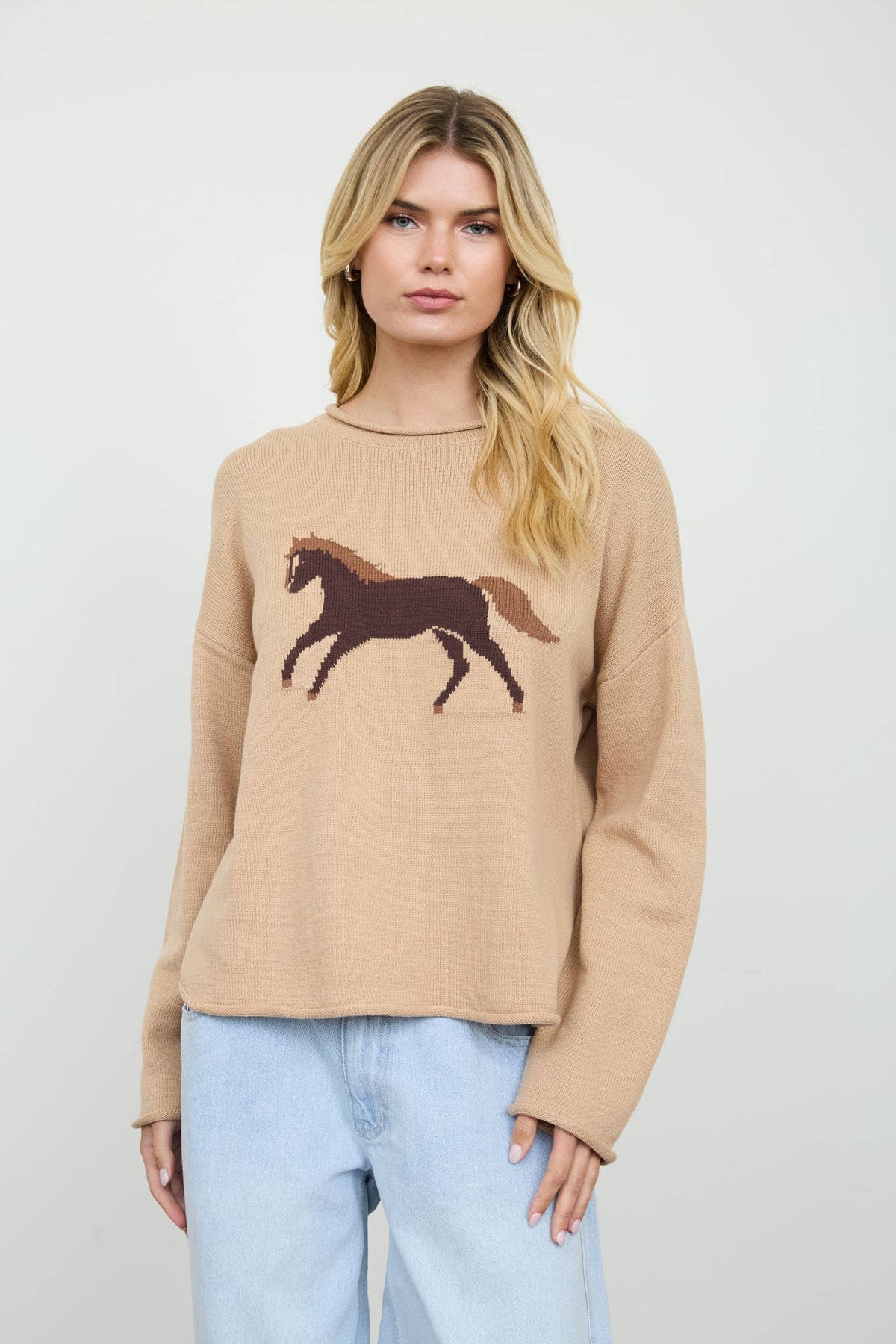 Horse Knit Sweater