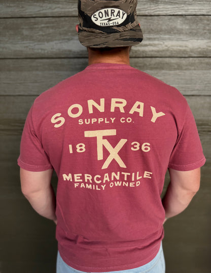 Sonray Mercantile TX Brick Tee
