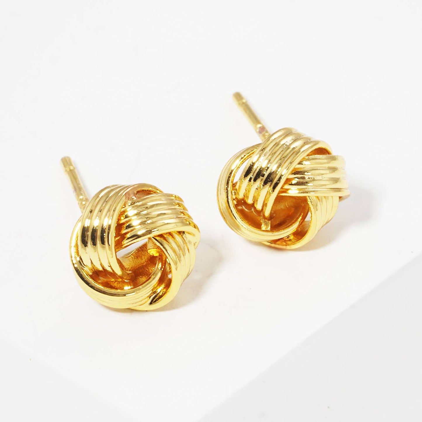 Gracie  Knot Stud Earrings