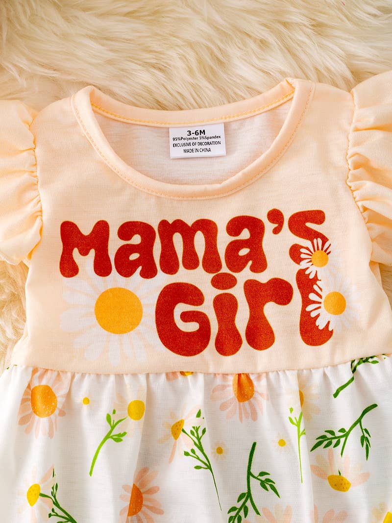 Baby Girls Mama's Girl Daisy Romper