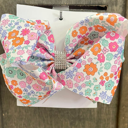 Rhinestone Printed Bows