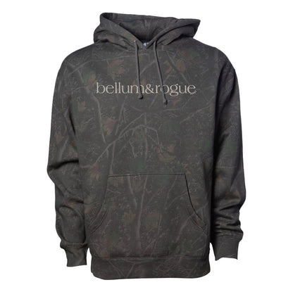 Adult Simple Logo Dark Tree Camo Hoodie