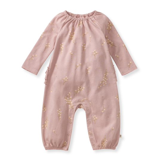 Burt's Bees Girls Budding Beauty Jumpsuit