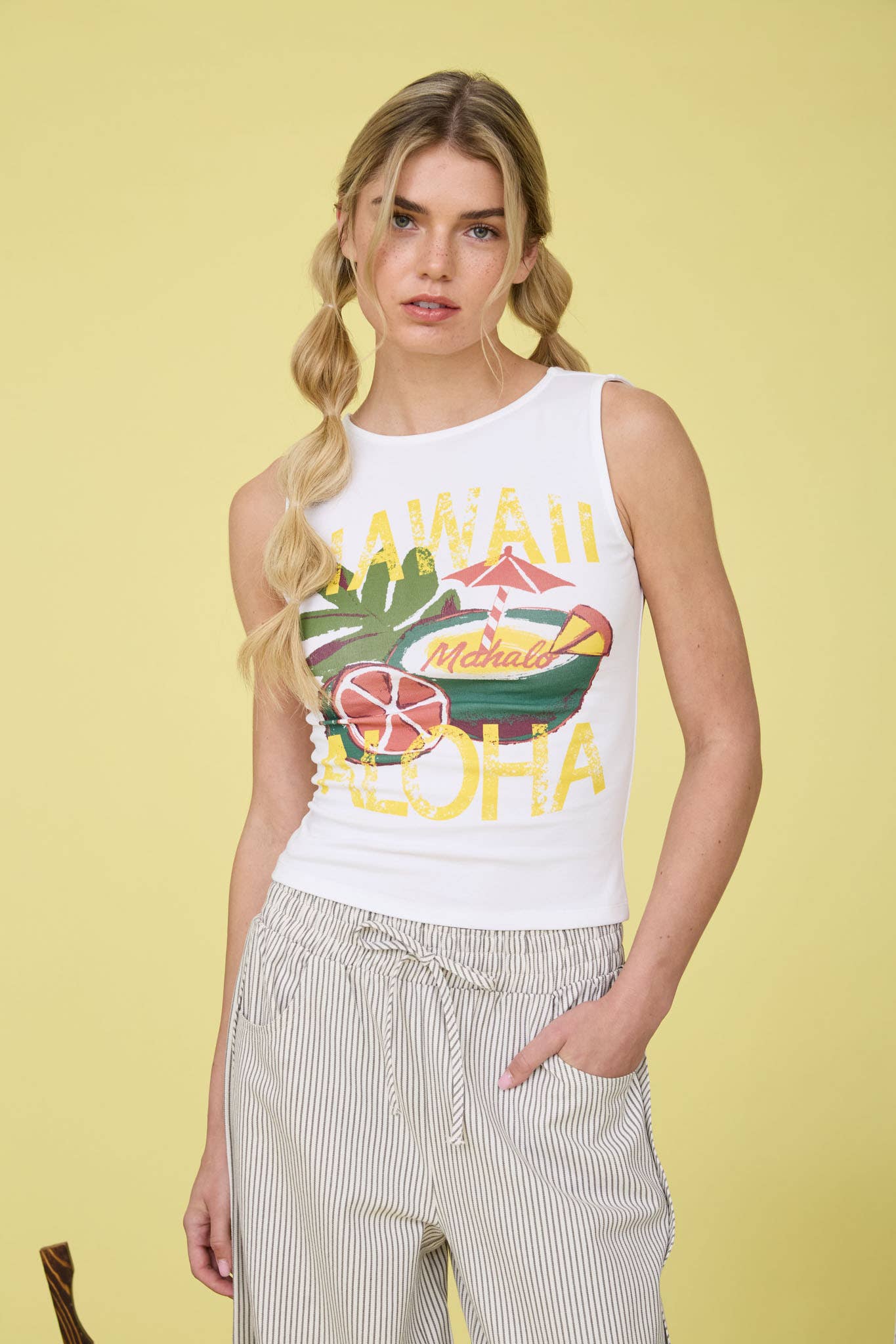 Hawaii Aloha Graphic Tank