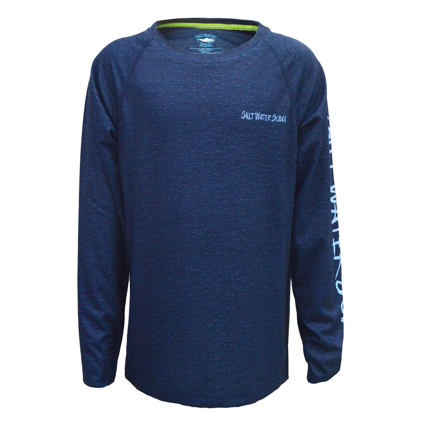 Youth Boys Salt Water Soul Flounder Performance Shirt
