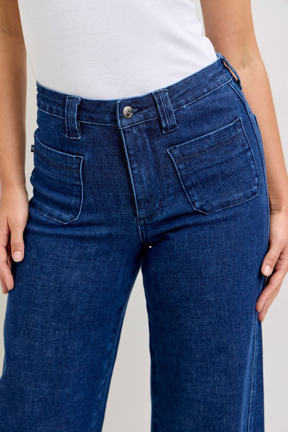 Judy Blue Colfax Wide Leg Jeans