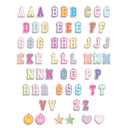 Varsity Letter Charm Necklace