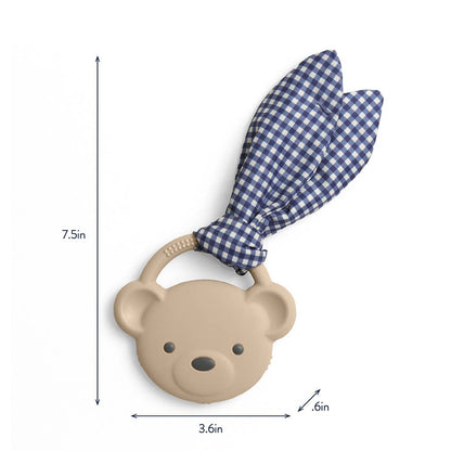 Itzy Ritzy Crinkle Crew™ : Taupe Bear
