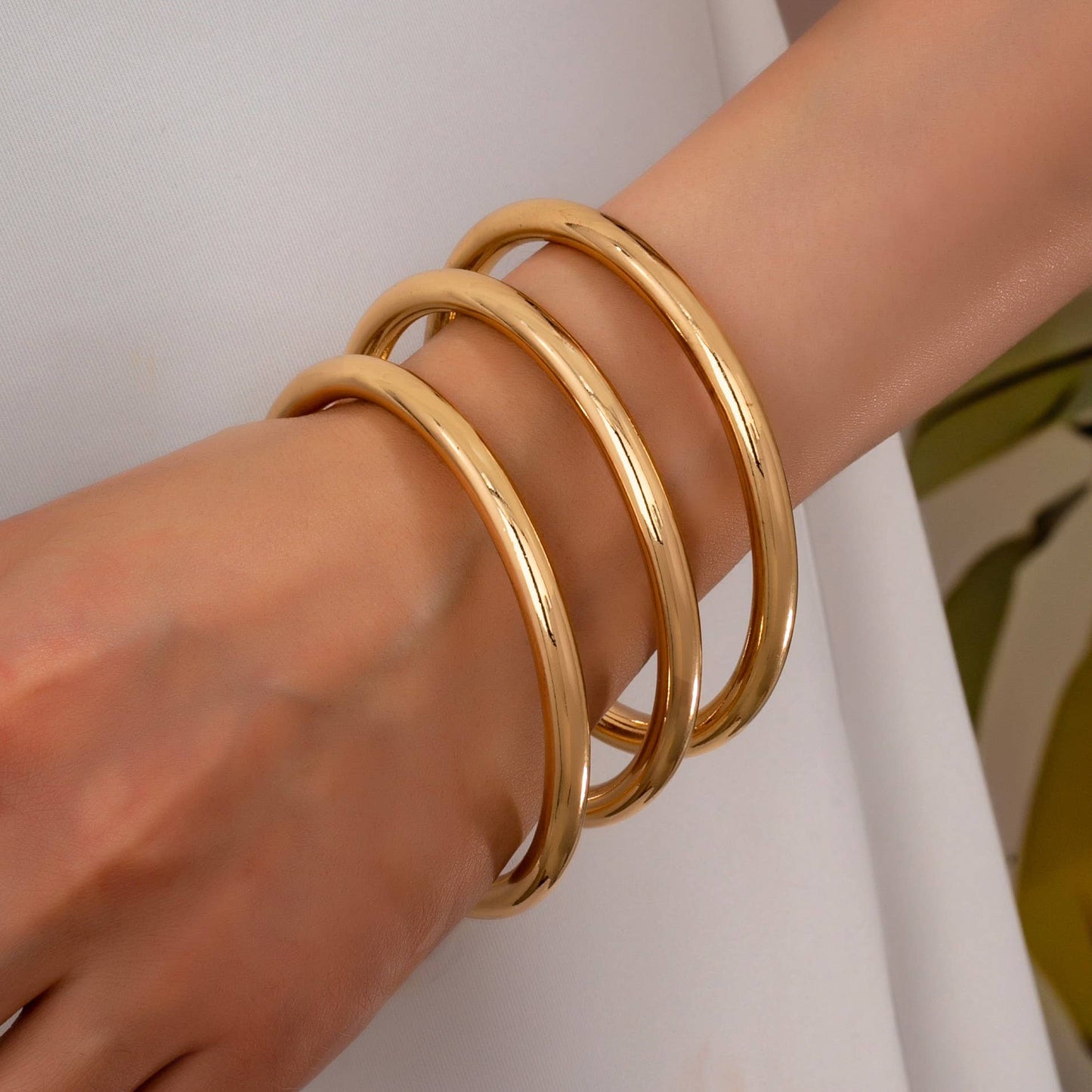 Emerson Chunky Bangle Set of Bracelets