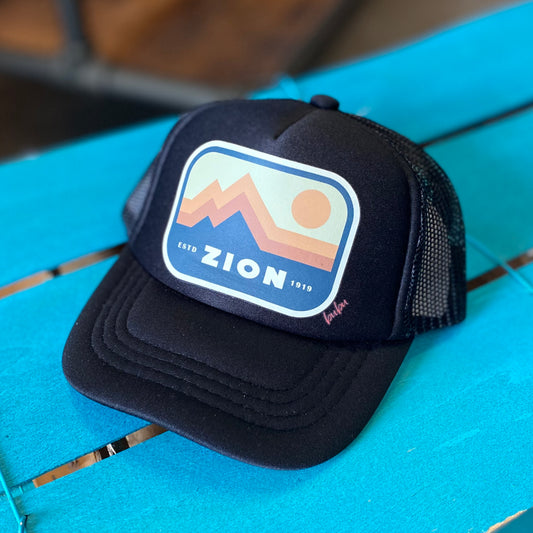 Boys Zion National Park Trucker Hat