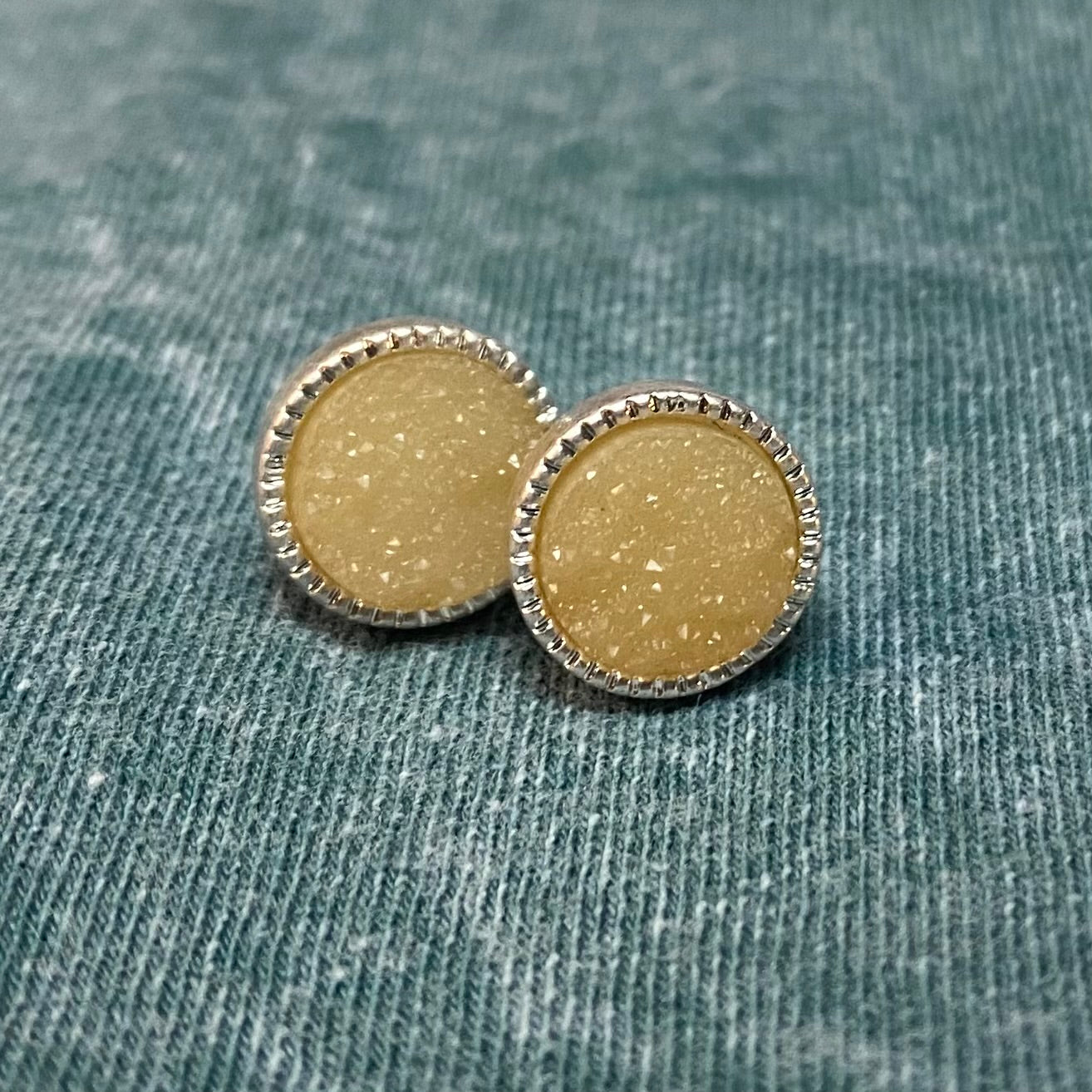 Zephyr Druzy Studs