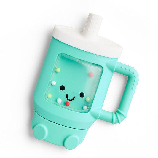 Itzy Ritzy Sweetie Shake Plus™ - Teething + Rattle Toy: Tumbler
