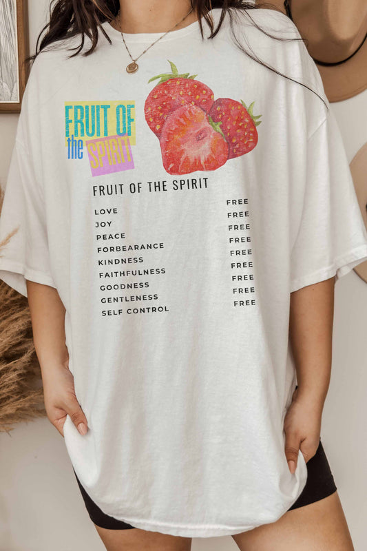 Fruit of the Spirit Oversized Tee