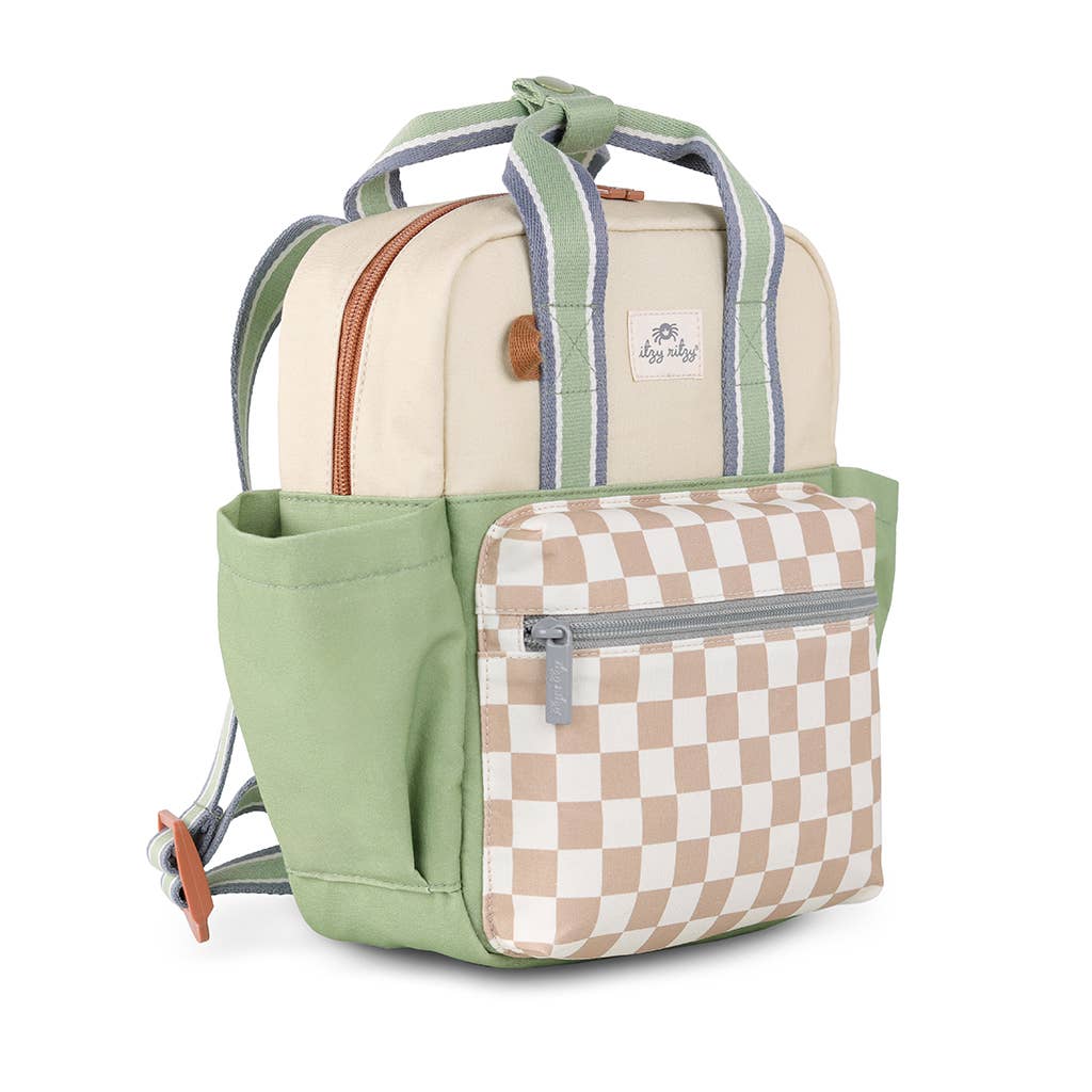 Itzy Ritzy Bitzy Backpack: Check Yes