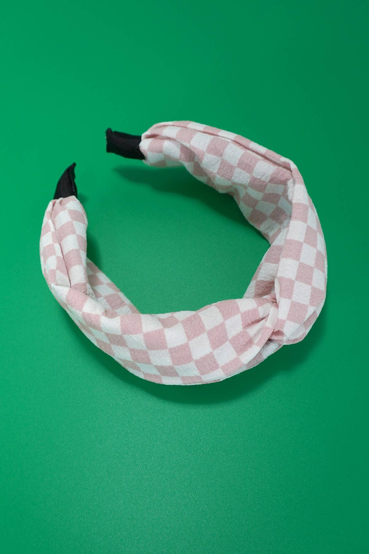 Knotted Checkered Headband