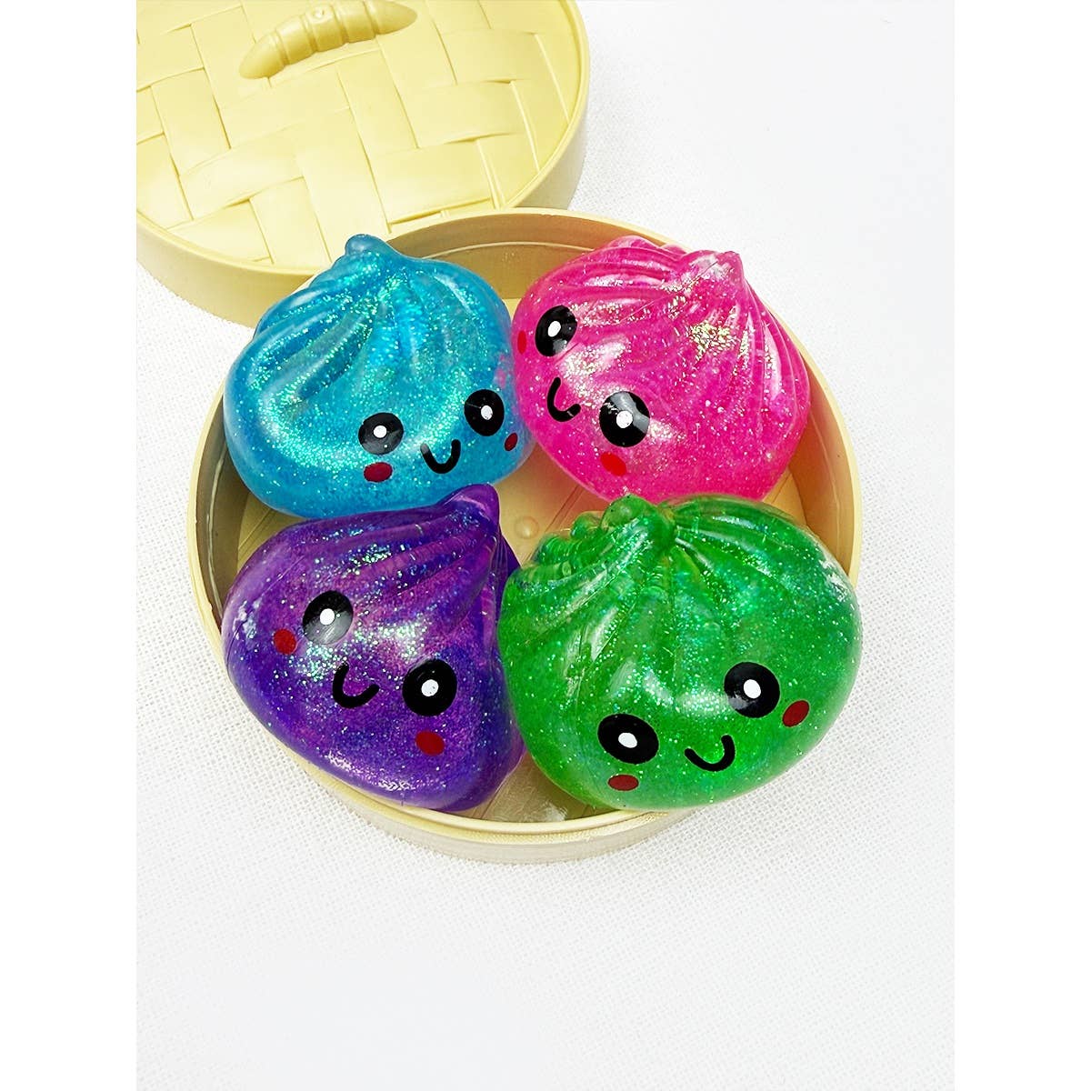 Squishy Mini Sugar Dumpling 4 Pack