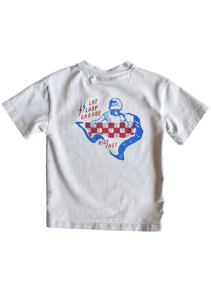 Boys Red, White and Boom Tee