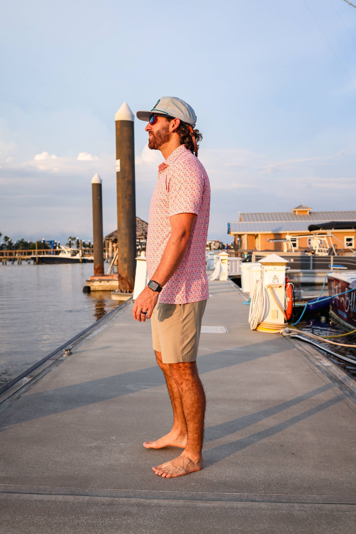 Mens Salt Water Soul Surf's Up Polo