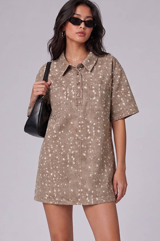 Bambi Denim Mini Dress