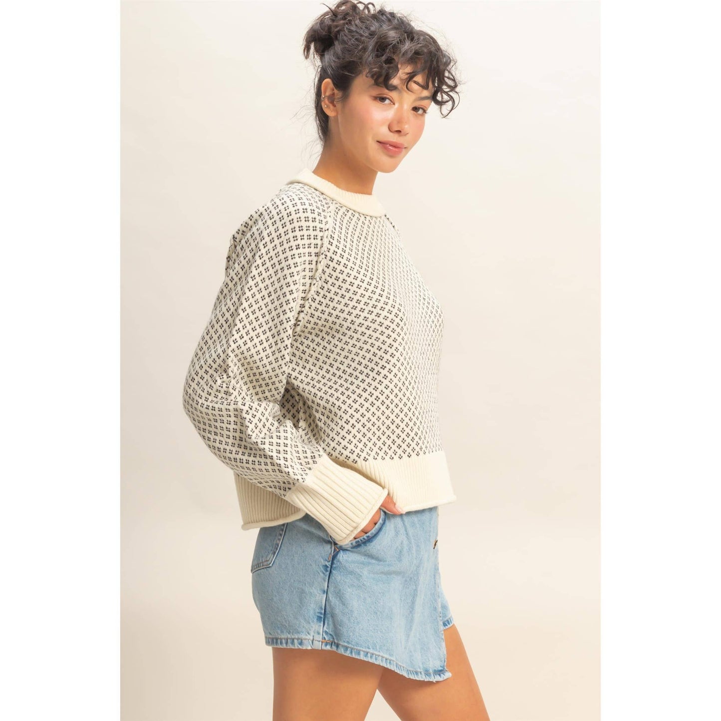 Aspen Diamond Sweater