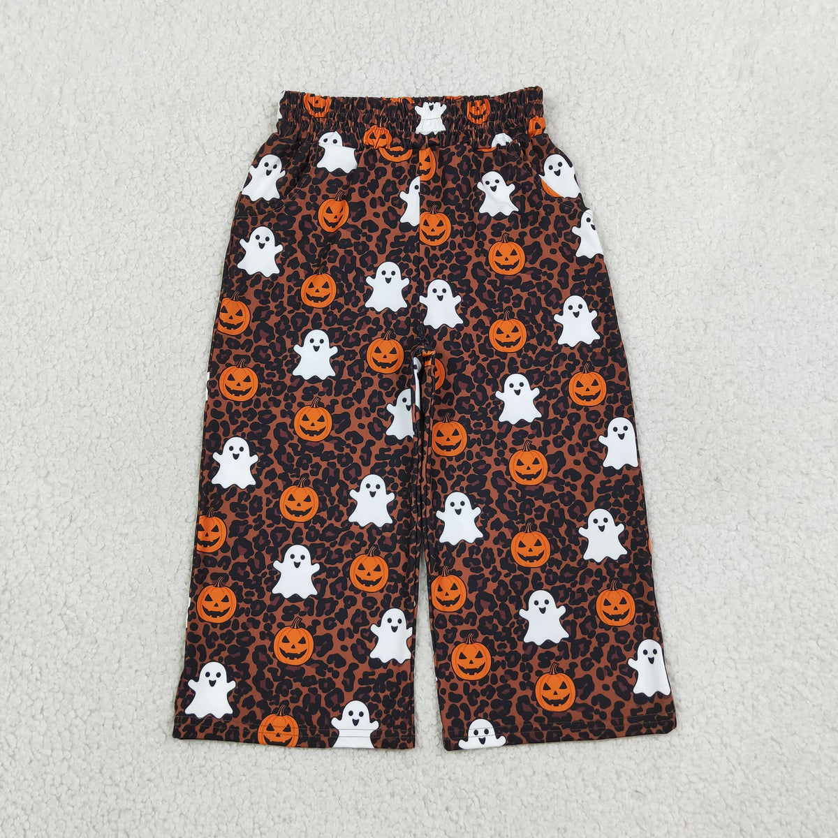 Girls Halloween Wide Leg Pants