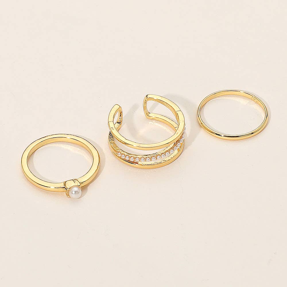 Lennox 3pc Stacking Ring Set