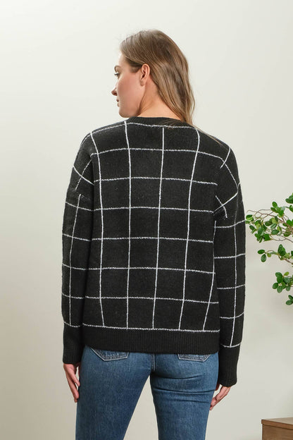 Lovelock Grid Sweater