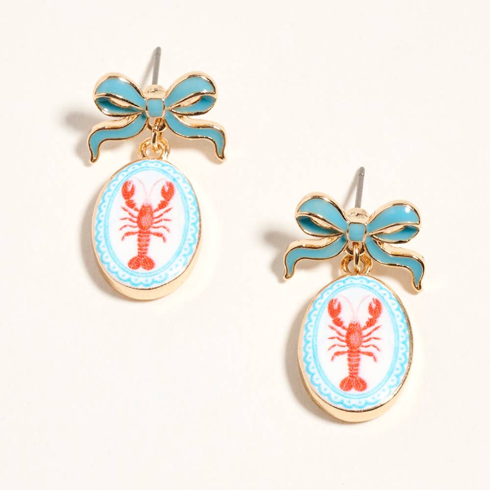 Darya Dangle Frame Earrings