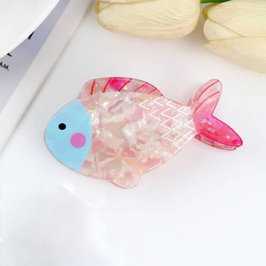 Acetate Fish Claw Clip
