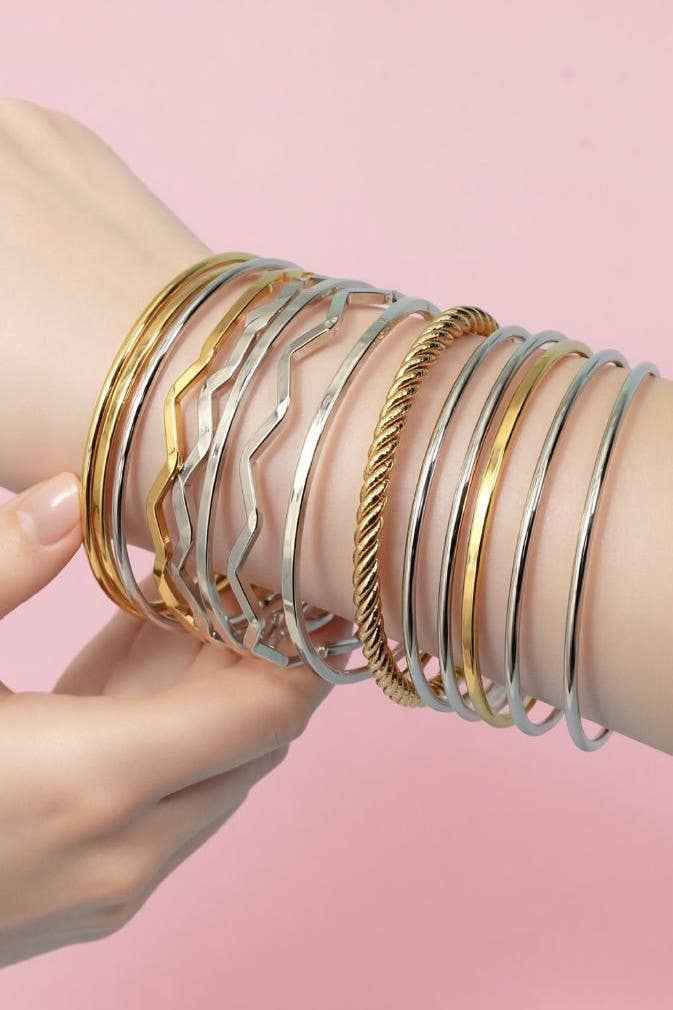 Brookhaven Stackable Bangle Bracelets