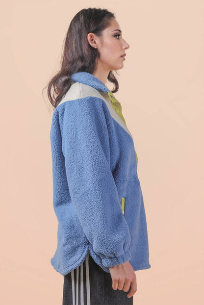 Moonstone Oversized Fleece Pullover