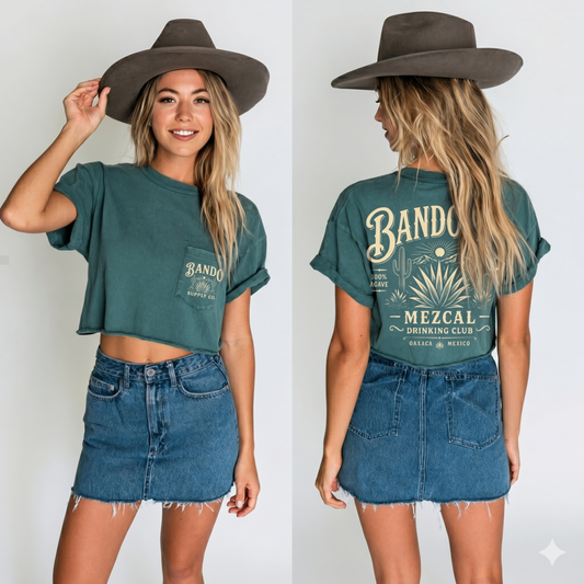 Bandolero Supply Oaxaca Cropped Tee