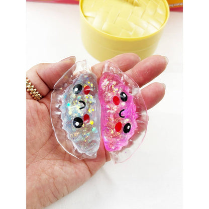 Mystery Set of 2 Sugar Glitter Potsticker Squishies