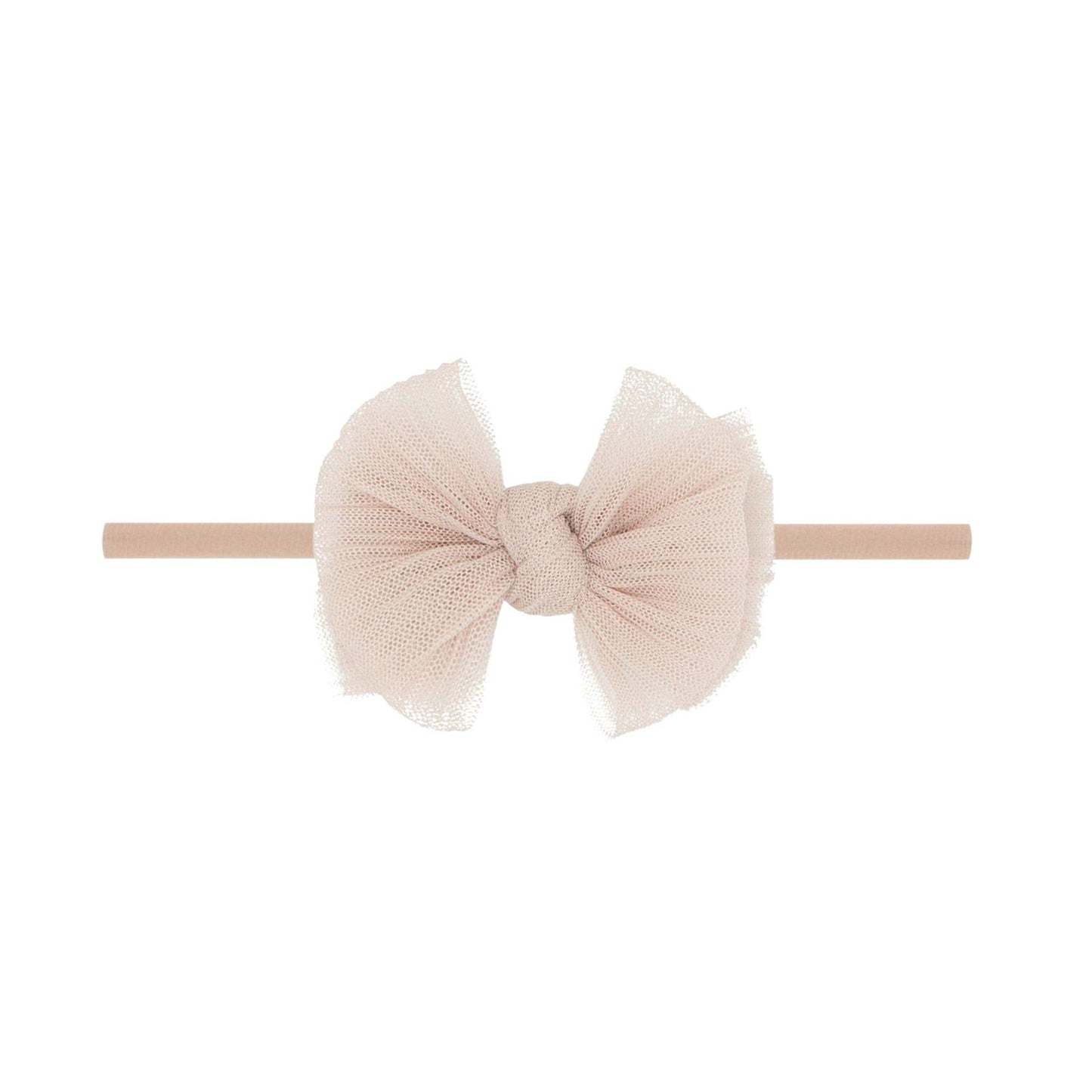 Baby FAB Tulle Nylon Bow Headband