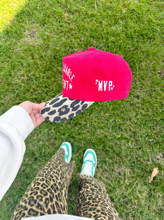 Most Valuable Parent Embroidered Corduroy Hat