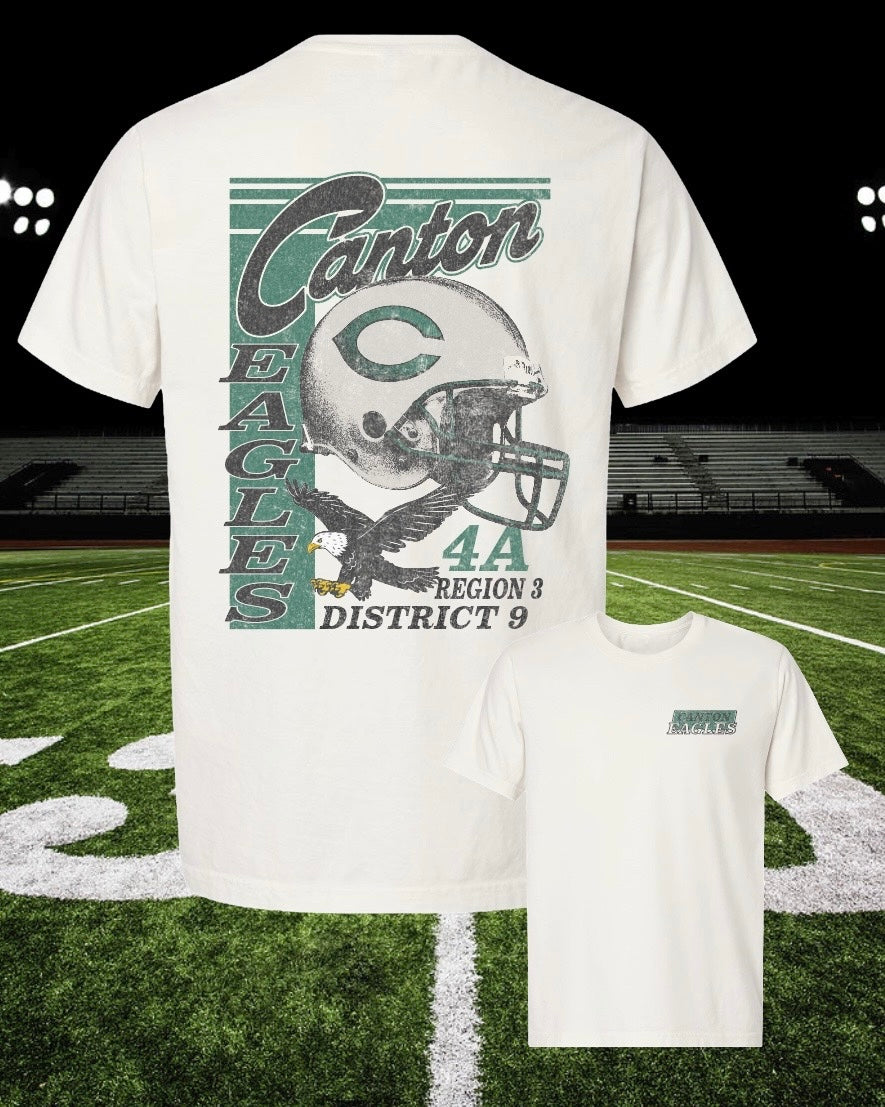 **PREORDER** Retro Mascot Canton Eagles Tee