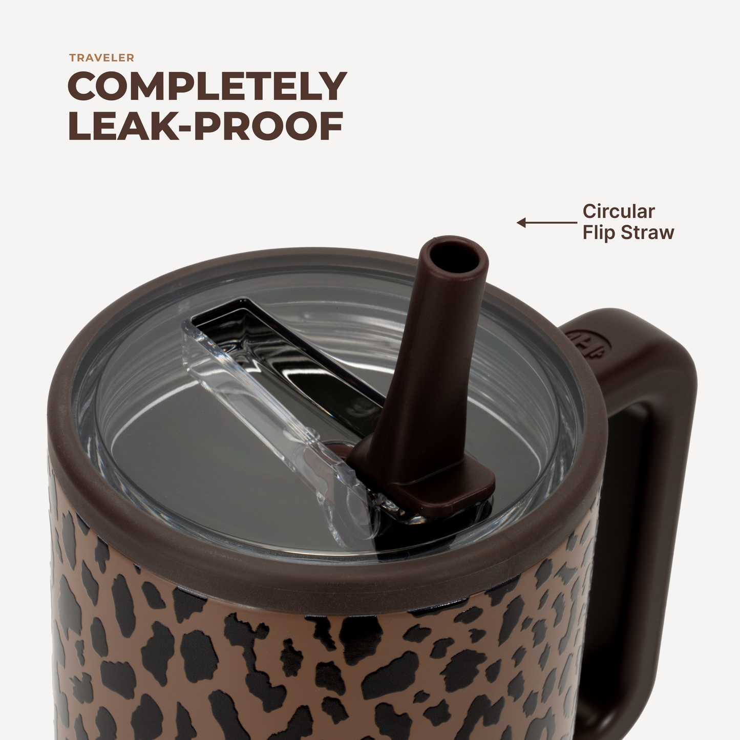 HydroJug Leopard Water Bottle