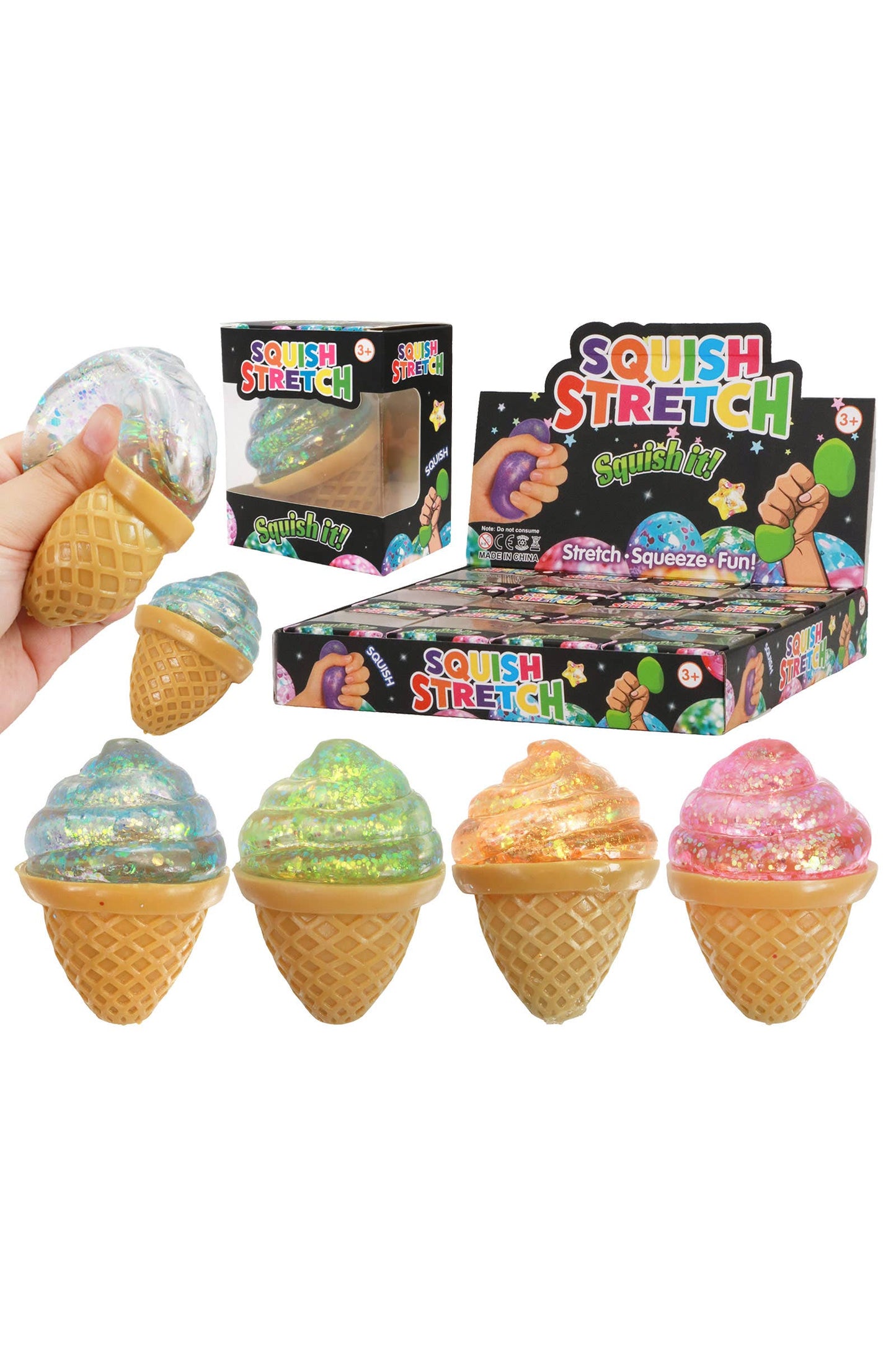 Sugar Ice Cream Cone Toy