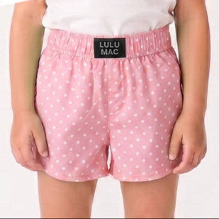 Toddler Girls Lulu Mac Printed Boxer Shorts