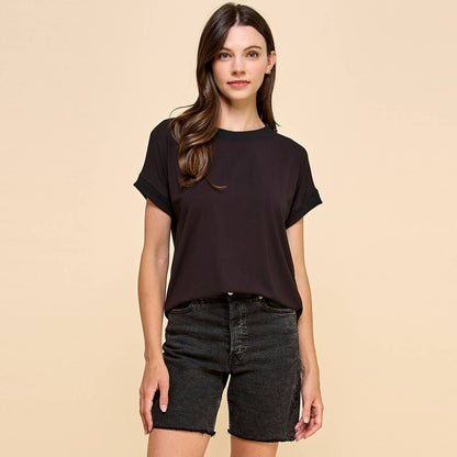 Cadence Contrast Tee