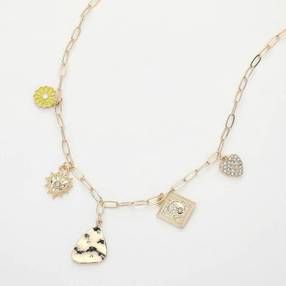 Virginia Eclectic Charm Necklace